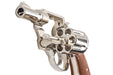 Tanaka Colt Detective Special 2inch 2nd Issue R-model Nickel Model Gun