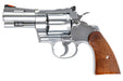 Tanaka Stainless Finish Colt Python 3inch R-Model Model Gun