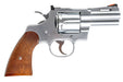 Tanaka Stainless Finish Colt Python 3inch R-Model Model Gun