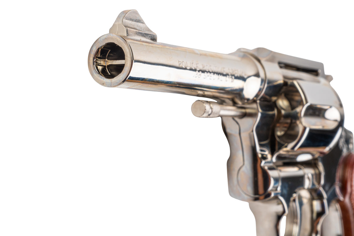 Tanaka Police Positive 4inch 3rd Issue R-model Nickel Finish Model Gun