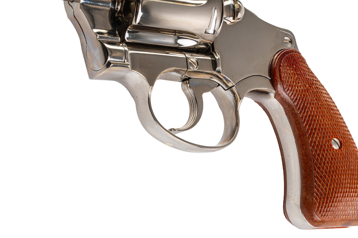 Tanaka Police Positive 4inch 3rd Issue R-model Nickel Finish Model Gun