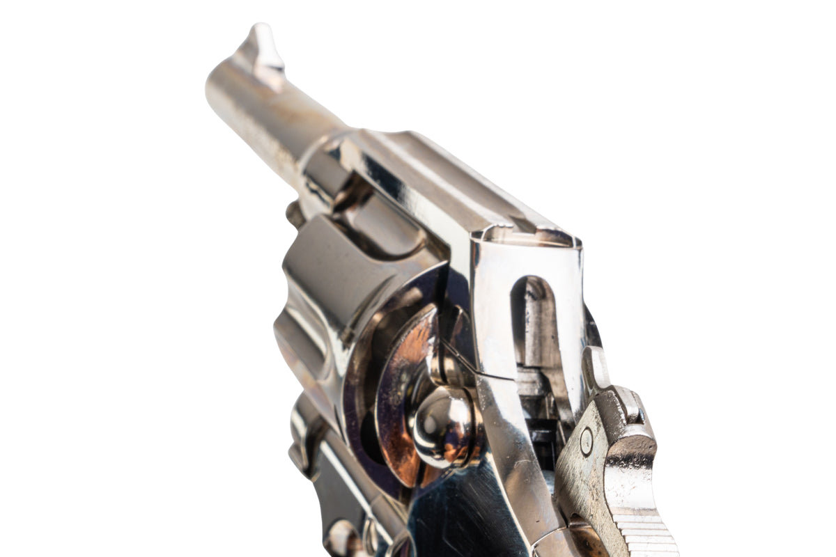 Tanaka Police Positive 4inch 3rd Issue R-model Nickel Finish Model Gun