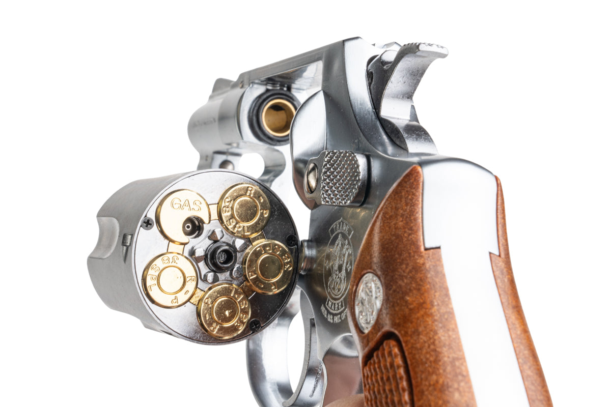 Tanaka Stainless Finish 2inch S&W M60 Gas Revolver (Ver. 2.1)