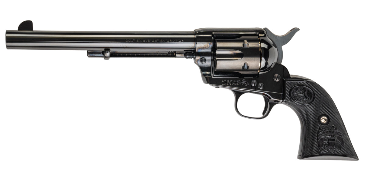 Tanaka Colt SAA 2nd 7.5 inch Pegasas II Steel Finish Gas Revolver
