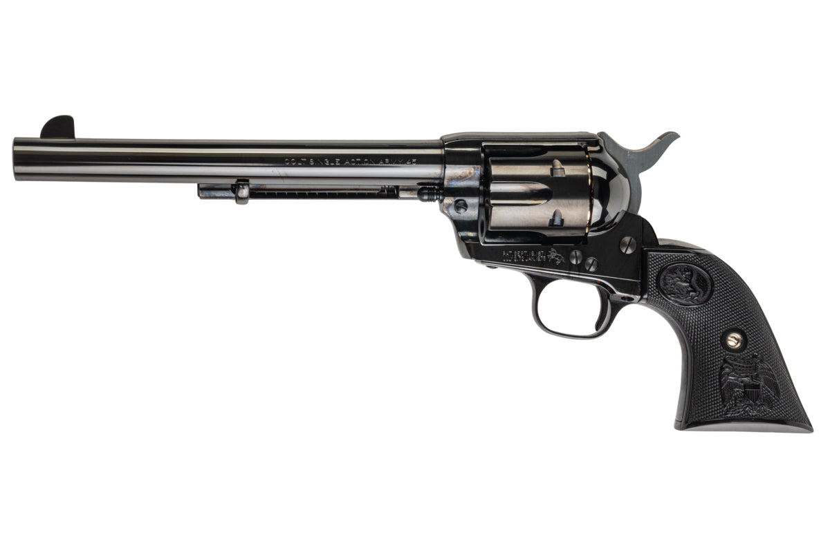 Tanaka Colt SAA 2nd 7.5 inch Pegasas II Steel Finish Gas Revolver