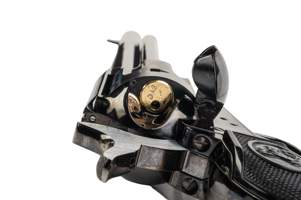 Tanaka Colt SAA 2nd 7.5 inch Pegasas II Steel Finish Gas Revolver