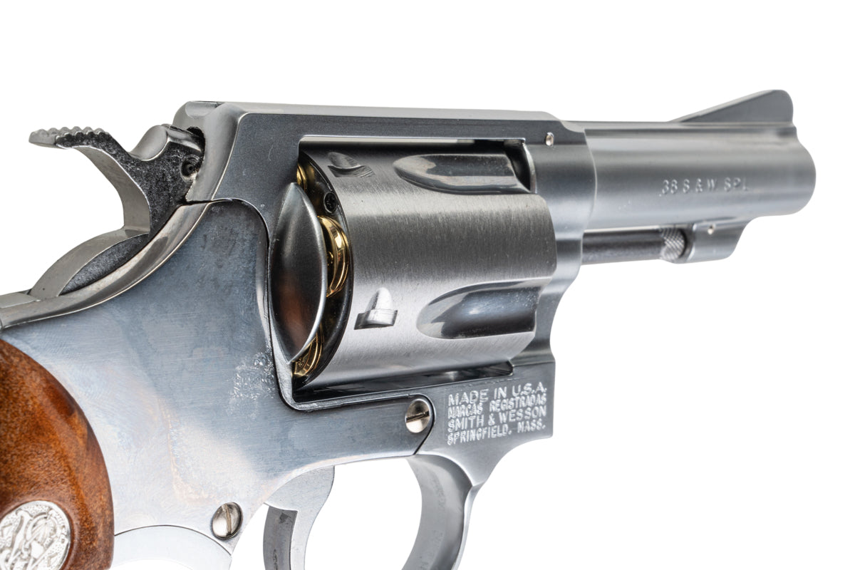 Tanaka Stainless Finish 3inch S&W M60 Gas Revolver (Ver. 2.1)