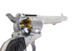 Tanaka SAA 2nd Generation 7.5 inch Non Fluted Cylinder 'PEGASAS 2' Gas Revolver (Stainless Finish ABS)
