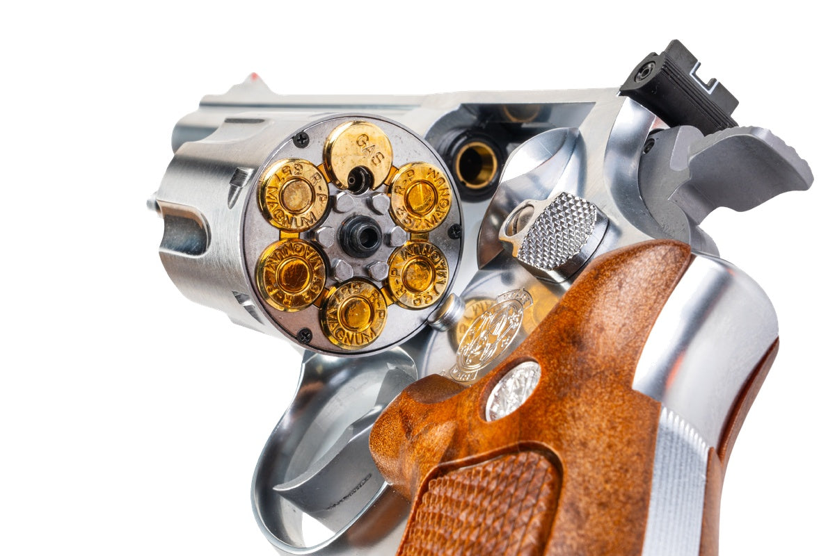 Tanaka S&W M66 Gas Revolver (Ver3/ Stainless Finish)