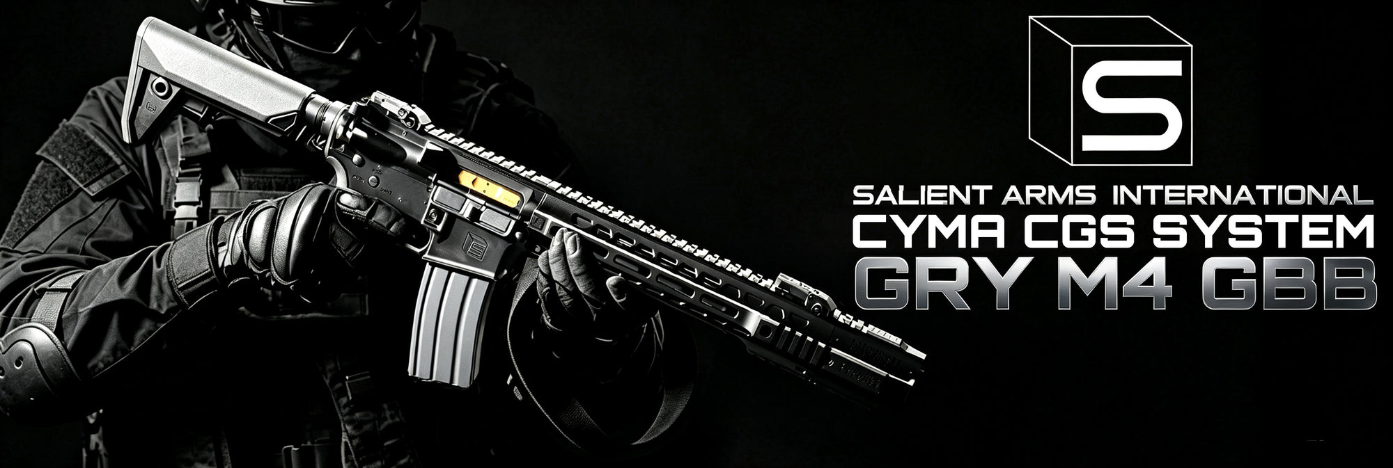 EMG SAI GRY M4 10.5 inch GBB Airsoft Rifle (CGS System)
