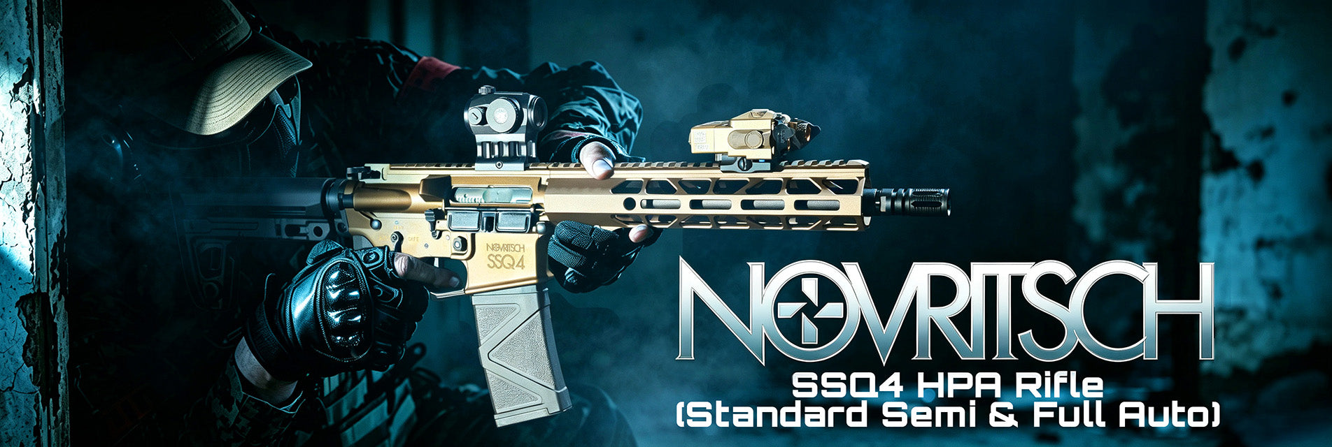 Novritsch SSQ4 HPA Rifle (Standard Semi & Full Auto) 