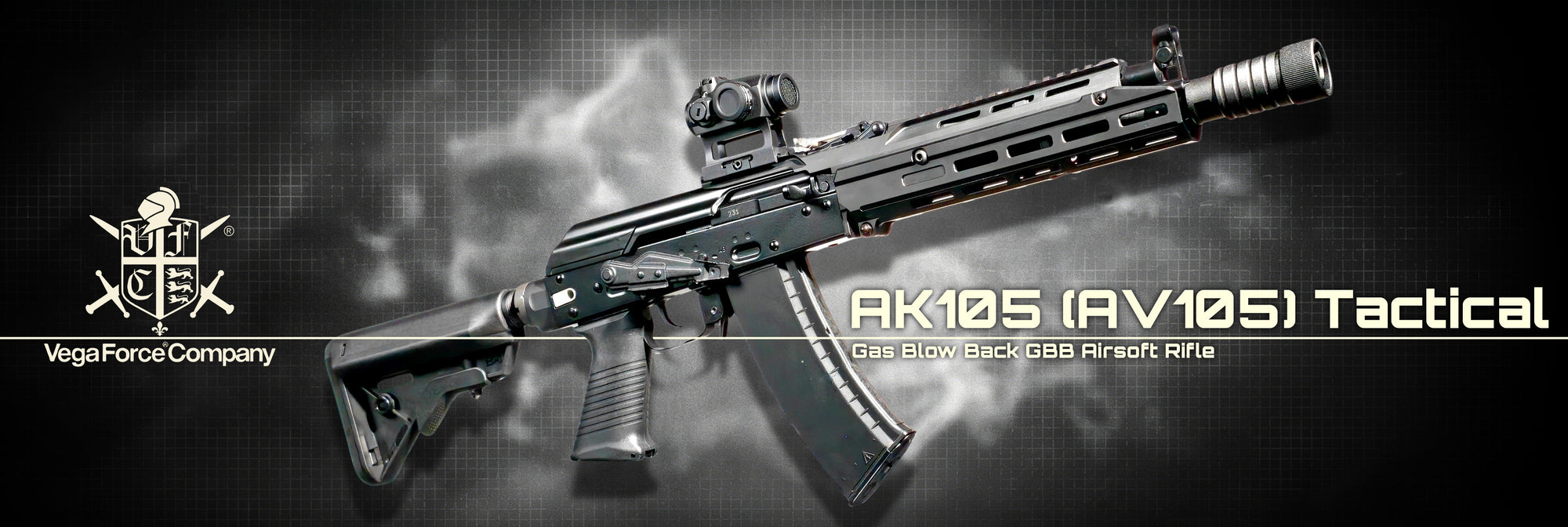 VFC AK105 (AV105) Tactical GBB Airsoft Rifle
