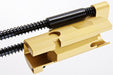 Top Shooter CNC Steel Bolt Carrier For APFG MPX GBB Rifle Airsoft (Titanium Plating Gold)