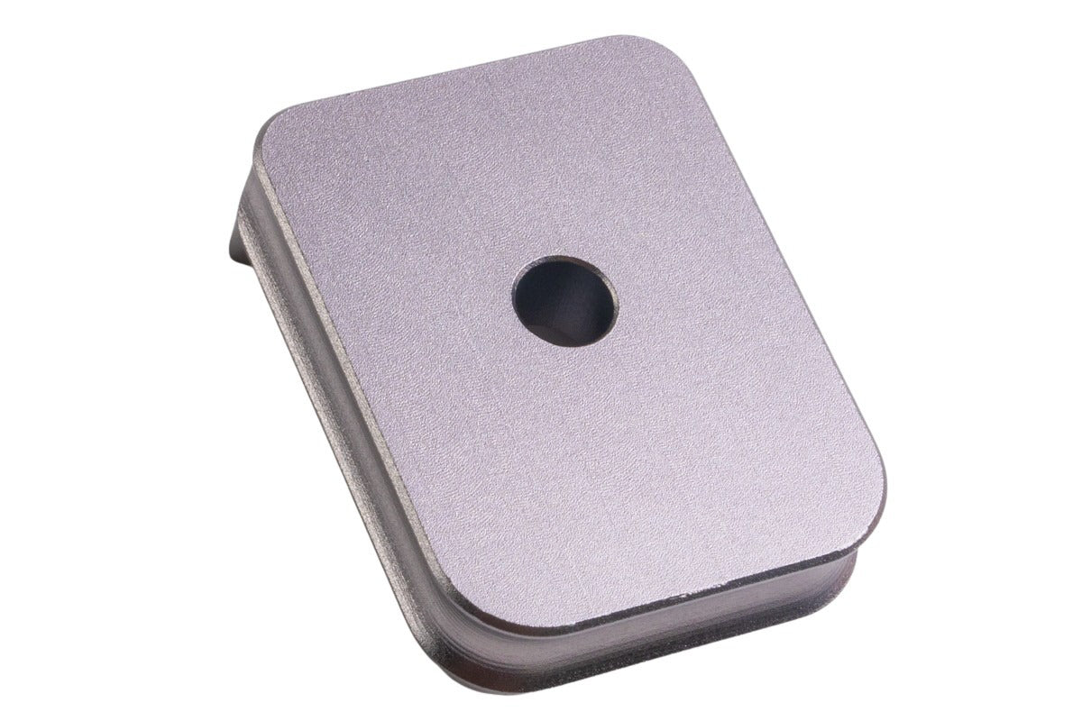 Top Shooter CNC Aluminum Magazine Base For Umarex/ VFC Walther PDP GBB Airsoft (Grey)