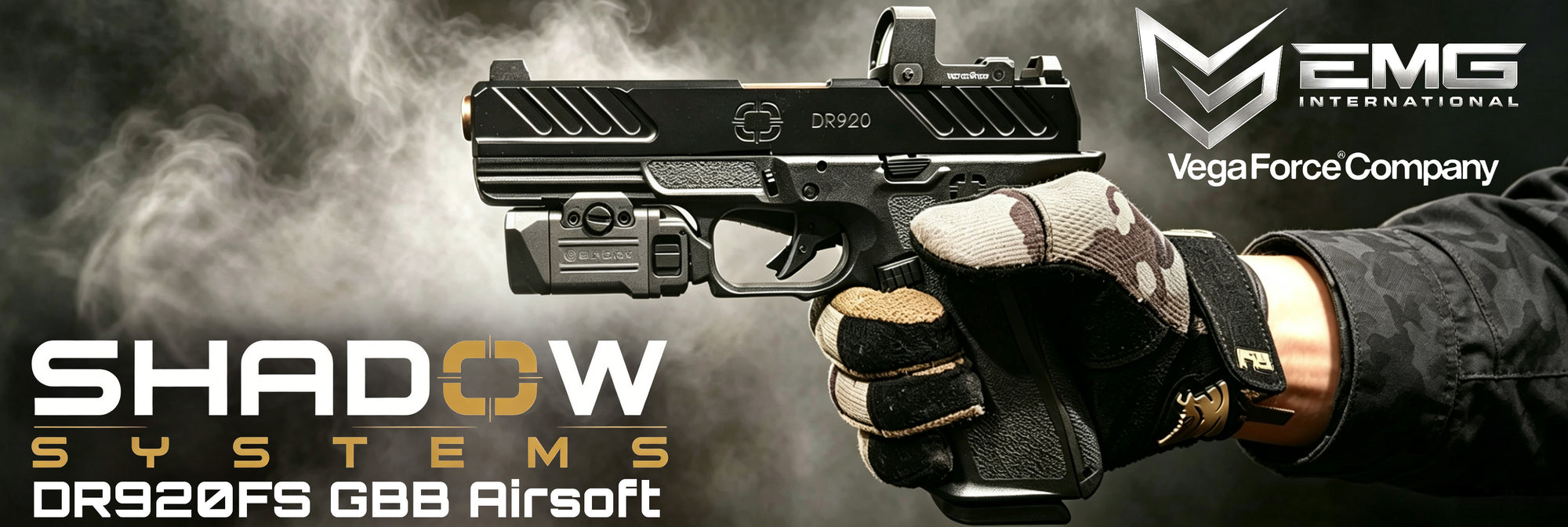 EMG (VFC) Shadow Systems DR920FS GBB Airsoft Pistol