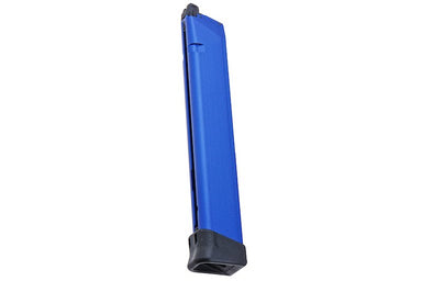TTI Airsoft Light Weight Aluminum 50 Rds Gas Magazine for VFC/ Tokyo Marui/ WE GSeries/ AAP01 (Blue)