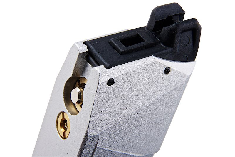 TTI Airsoft Light Weight Aluminum 50 Rds Gas Magazine for VFC/ Tokyo Marui/ WE GSeries/ AAP01 (SV)