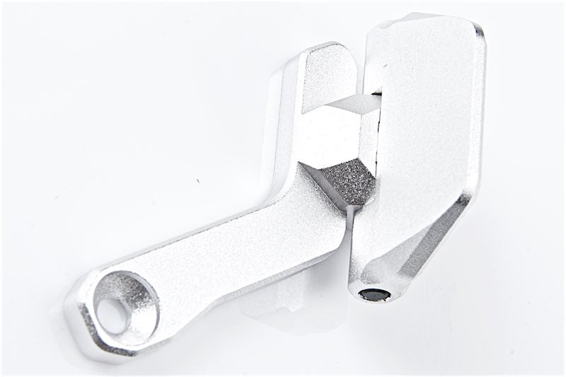 TTI Airsoft Folding Thumb Rest For Action Army AAP 01 Gas Airsoft Pistol (Right Side for Left Handed/ Silver)