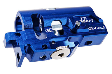 TTI Airsoft Infinity TDC Hop Up Chamber For Tokyo Marui G Series GBB Airsoft (Blue)