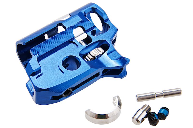 TTI Airsoft Infinity TDC Hop Up Chamber For KJ Works Shadow 2 CZ-75 Airsoft GBB (Blue)