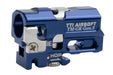 TTI Airsoft Infinity One Piece Full CNC TDC Hop Up Chamber For Tokyo Marui G17 Gen5 MOS & G19 GBB Airsoft (Blue)