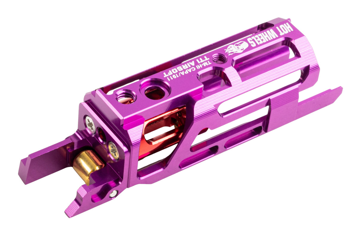 TTI Airsoft Hot Wheels Zero Friction Lightweight Blowback Housing For Tokyo Marui Hi Capa/1911 GBB Airsoft (Purple)