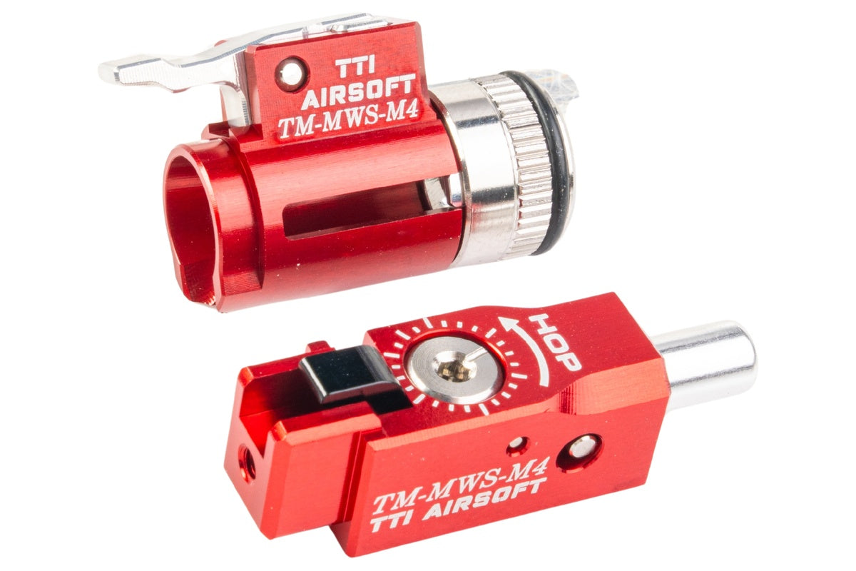 TTI Airsoft Infinity TDC Hop-Up Chamber for Tokyo Marui MWS M4 GBB (Red)