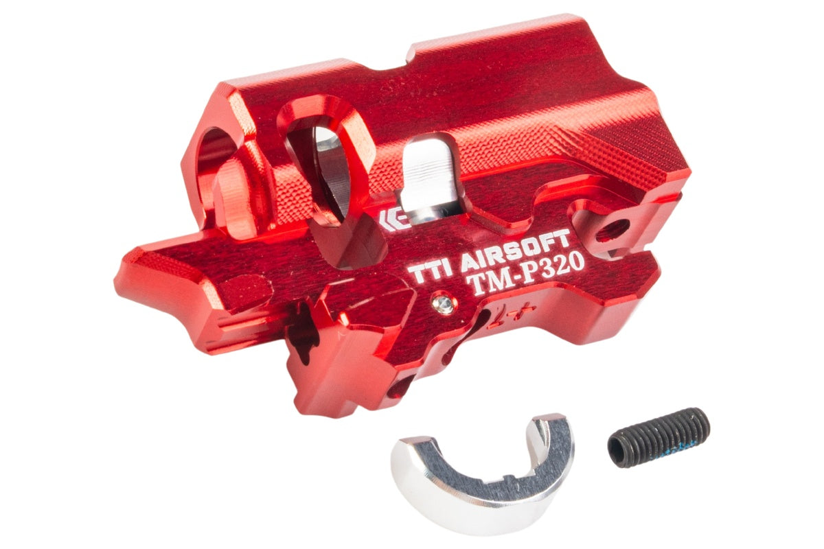 TTI Airsoft Infinity One Piece Full CNC TDC Hop-Up Chamber for Tokyo Marui P320 GBB Airsoft (Red)