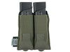 Twinfalcons Elastic Double 9mm Mag Pouch (Ranger Green)