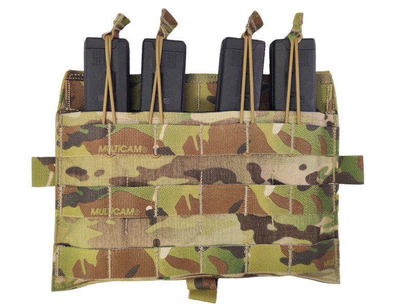 Twinfalcons Detachable Flap QUAD SMG Mag Flat Panel (MC)