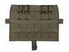 Twinfalcons Detachable Flap QUAD SMG Mag Flat Panel (Ranger Green)