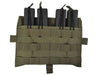 Twinfalcons Detachable Flap QUAD SMG Mag Flat Panel (Ranger Green)