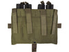 Twinfalcons Detachable Flap QUAD SMG Mag Flat Panel (Ranger Green)