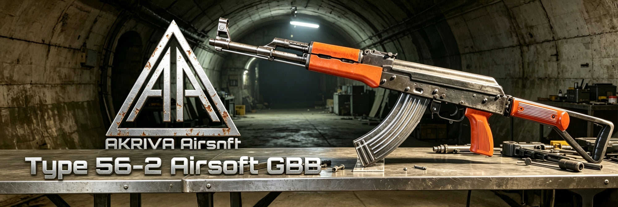 AKRIVA Airsoft Type 56-2 Airsoft GBB Rifle 