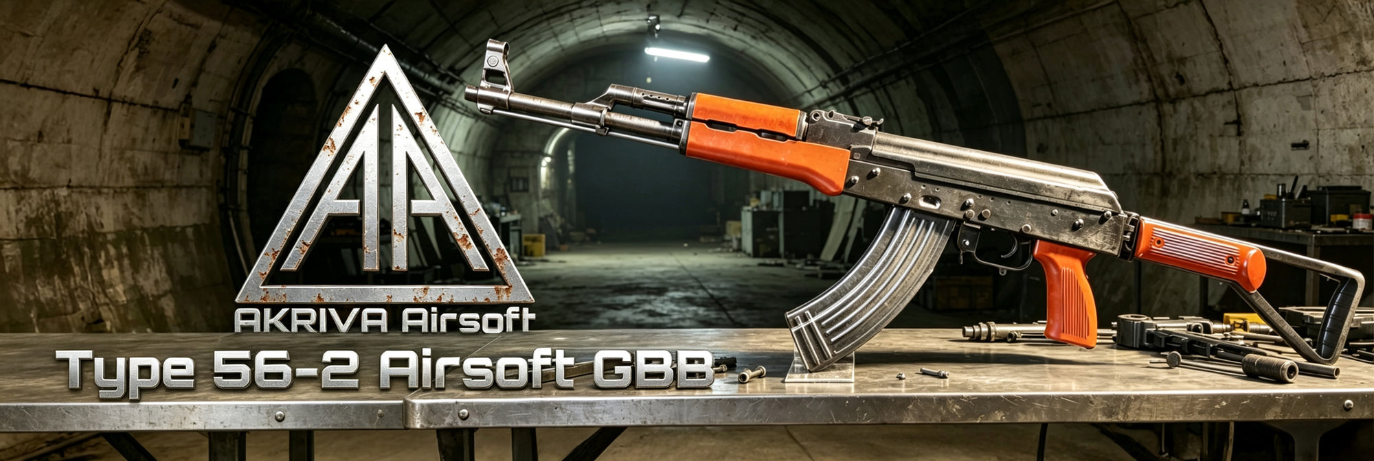 AKRIVA Airsoft Type 56-2 Airsoft GBB Rifle 
