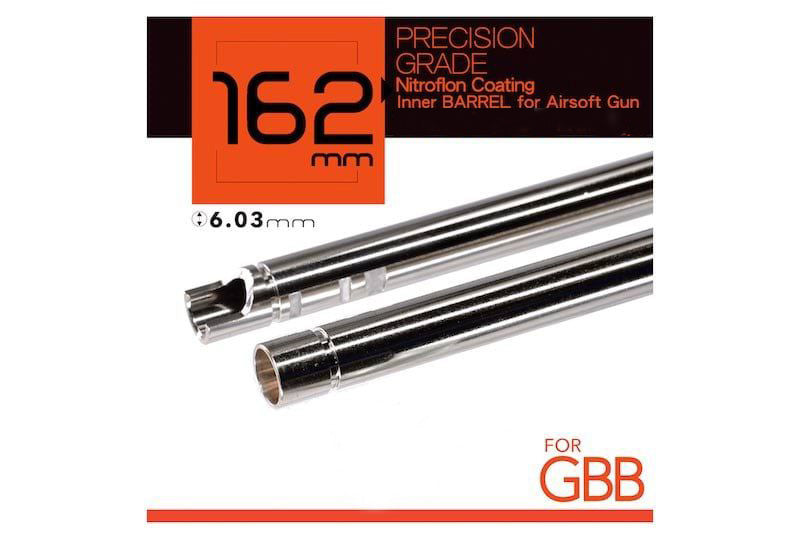 Unicorn Airsoft Nitroflon Coated Brass 6.03mm Inner Barrel For GBB Airsoft Rifle (162mm)