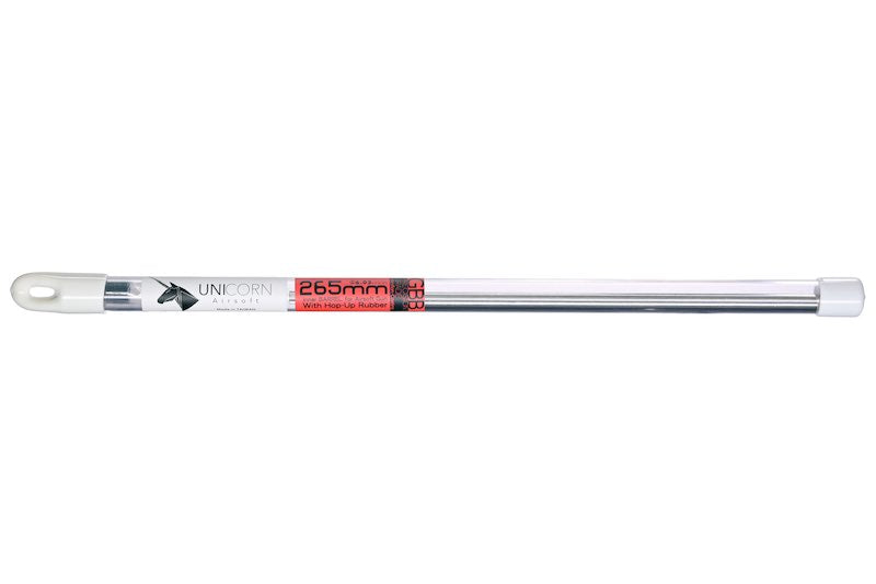 Unicorn Airsoft 6.03mm GBB Nitaflon Coated Brass Inner Barrel w/ Hop Up Rubber (60 Degree/ 265mm)