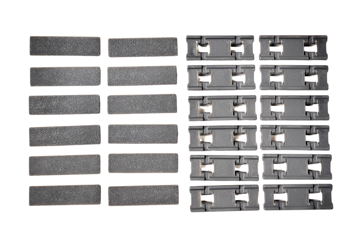 Unknown Concept Low Profile M-Lok Cover (12pcs/ Gray)
