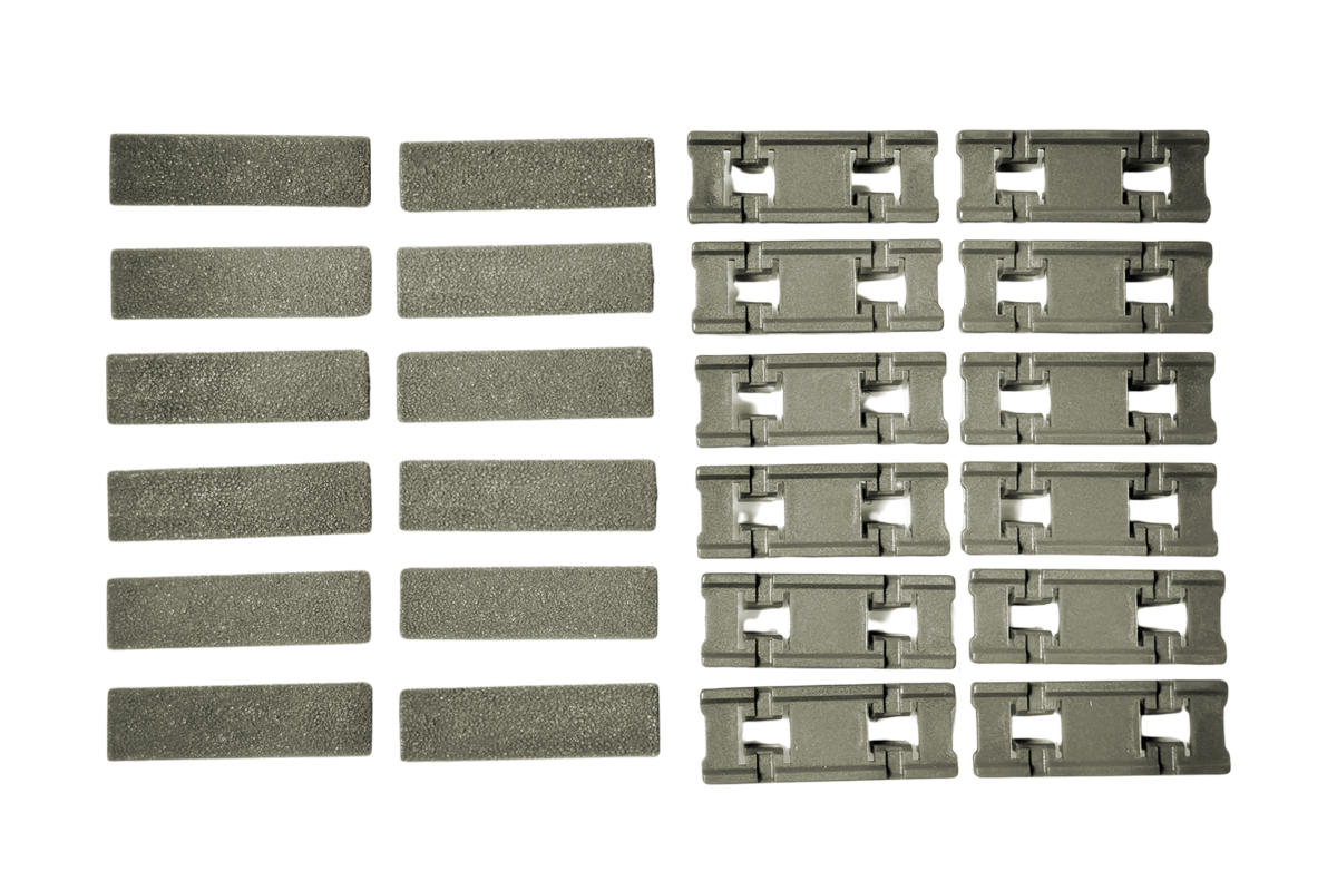 Unknown Concept Low Profile M-Lok Cover (12pcs/ Ranger Green)