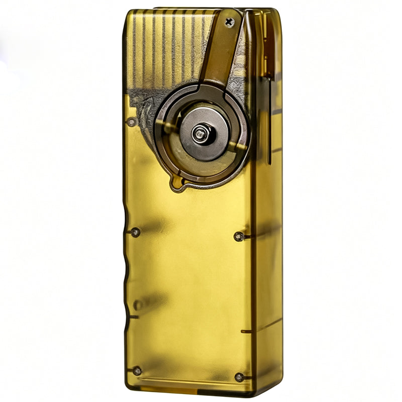 Ultraforce Crank Style 1000rds BB Speed Loader for M4 AEG Airsoft (Yellow Limpid)
