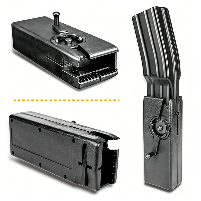 Ultraforce Crank Style 1000rds BB Speed Loader for M4 AEG (Limpid)