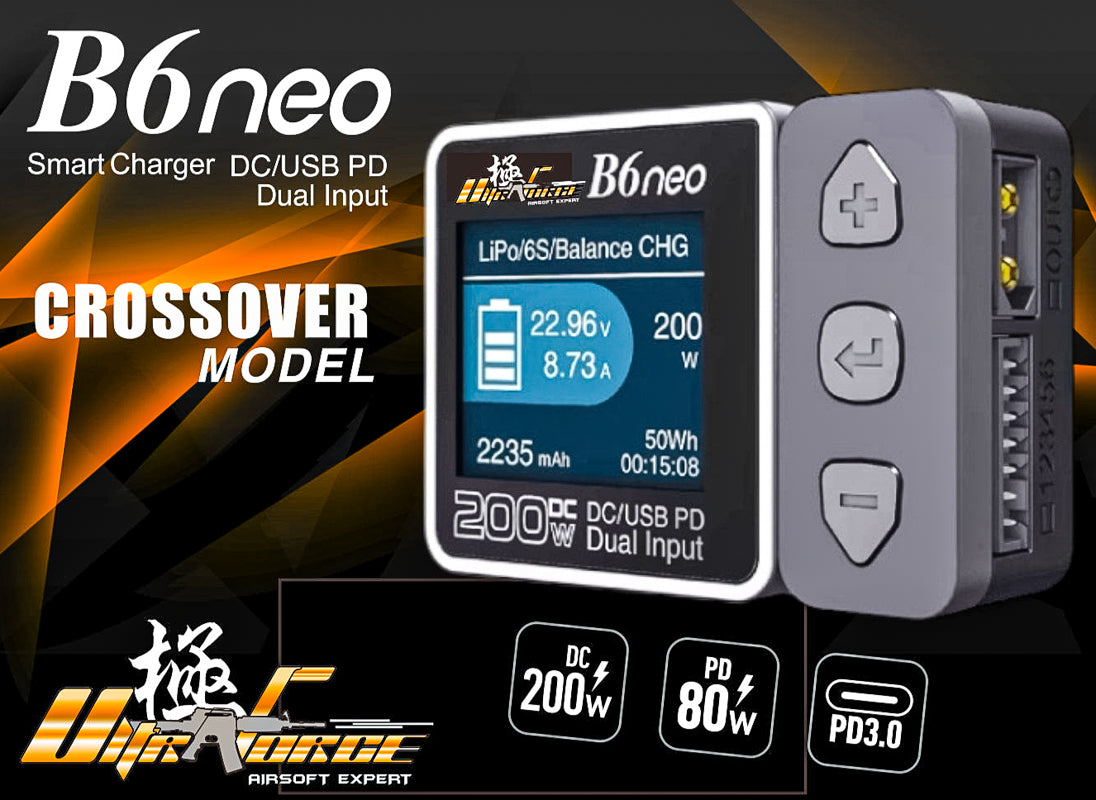 Ultraforce B6 Neo Smart Charger (with Dean Output Adapter)
