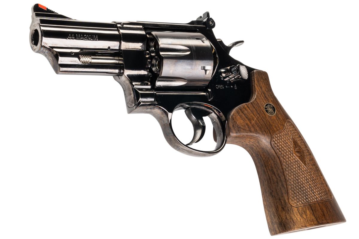 Umarex (WinGun) 3 inch S&W M29 Airsoft CO2 Revolver (Polymer Wood Texture Grip/ Titanium Black Ver.)