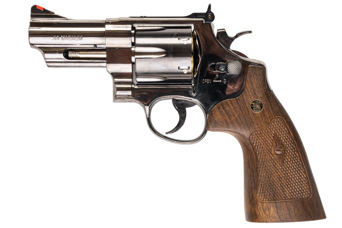 Umarex (WinGun) 3 inch S&W M29 Airsoft CO2 Revolver (Polymer Wood Texture Grip/ Titanium Black Ver.)