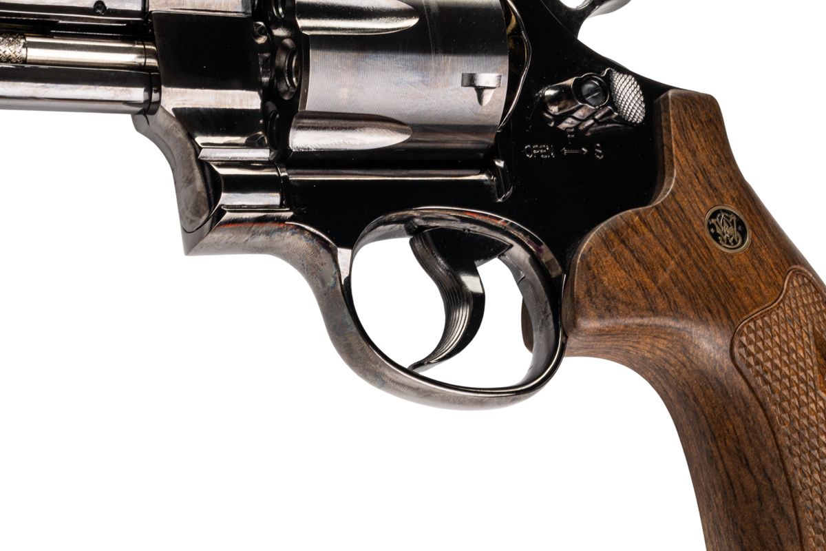 Umarex (WinGun) 3 inch S&W M29 Airsoft CO2 Revolver (Polymer Wood Texture Grip/ Titanium Black Ver.)