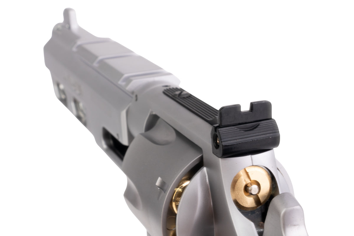 Umarex (Wingun) 6 inch S&W 629 Competitor 6mm CO2 Revolver (Black Grip/ Silver)