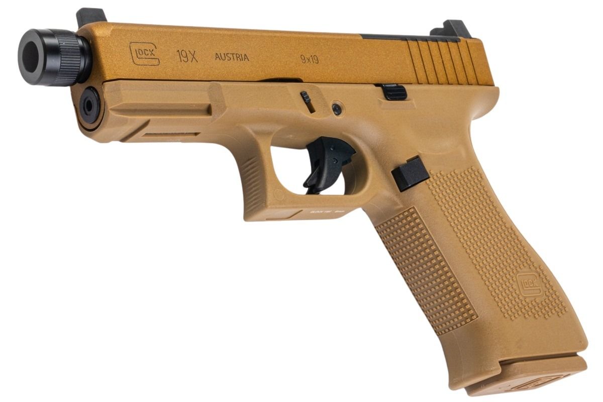 Umarex Glock 19x MOS CO2 Airsoft Pistol (CNC Steel Version) - by SRC