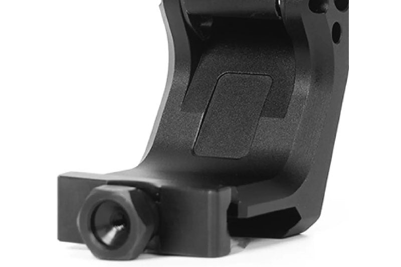 Unity Tactical Fast Supporto Flip-To-Center Per Ottica, Nero, Con Leva QD American Defense, Meccanismo A Molla, Profilo Basso