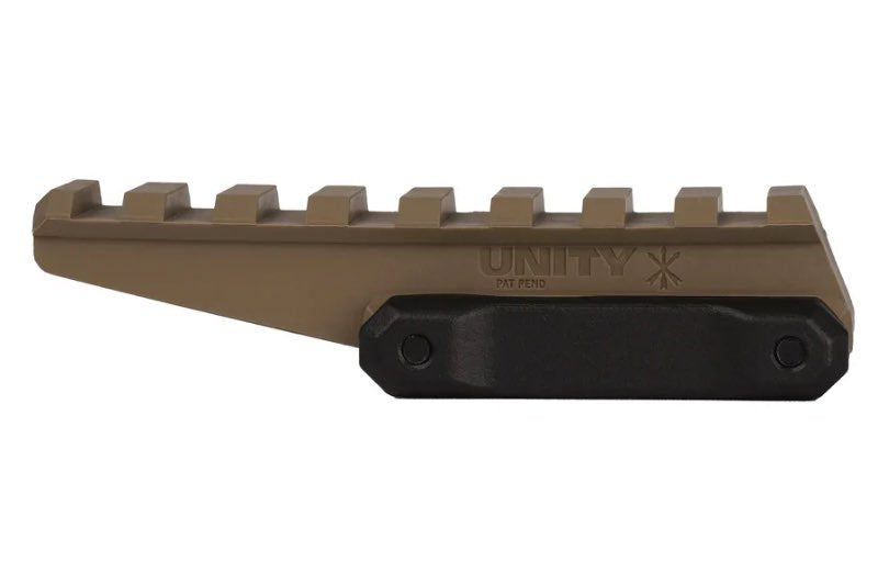 PTS Polymer Unity 20mm Tactical FAST Riser (Dark Earth)