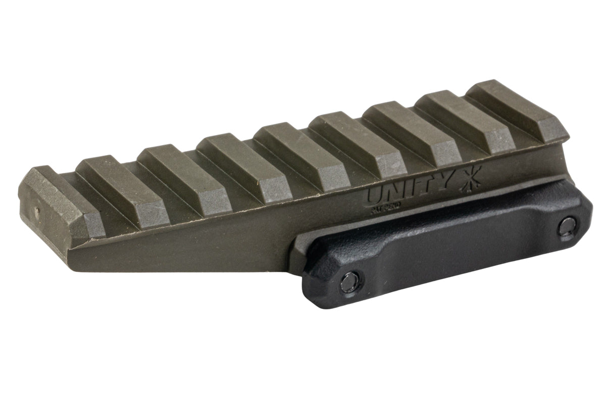 PTS Polymer Unity Tactical FAST Optic Riser (Olive Drab)